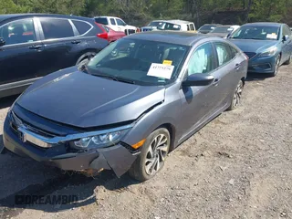 2017 Honda Civic Sedan EX with VIN 2HGFC2F76HH509729, listed as a IAAI auction lot 41773279 with 77,696 mi miles. Bid and sale history available at carsss.com. Image 2.