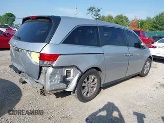 2014 Honda Odyssey EX-L с VIN 5FNRL5H66EB136355, выставлен на аукционе IAAI как лот 42274121 с пробегом 126 835 миль миль и . История ставок и продаж доступна на DreamBid. Изображение 4.