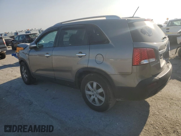 2012 Kia Sorento LX with VIN 5XYKTDA62CG228798, listed as a Copart auction lot 68251484 with 118,618 mi miles and Salvage Title. Bid and sale history available at carsss.com. Image 2.