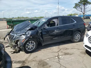 2023 Chevrolet Equinox LT with VIN 3GNAXUEG1PL229109, listed as a Copart auction lot 56069865 with Not provided miles and Non repairable. Bid and sale history available at DreamBid. Image 1.