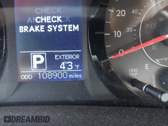 2015 Toyota Sienna L with VIN 5TDZK3DCXFS596277, listed as a IAAI auction lot 41229427 with 108,900 mi miles and . Bid and sale history available at DreamBid. Image 15.
