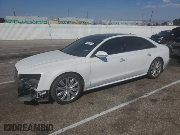 2018 Audi A8 z VIN WAU44AFD5JN000311, wystawiony jako Copart lot #72820344 z przebiegiem 70 140 mil mil oraz Szkoda całkowita • Salvage title. Historia ofert i sprzedaży dostępna na DreamBid. Obrazek 1.