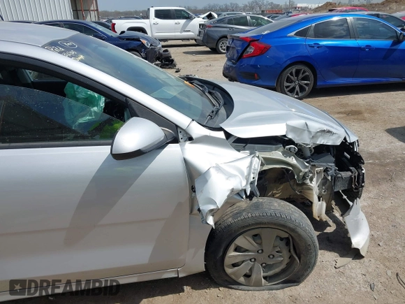 2020 Kia Rio LX with VIN 3KPA24AD5LE311944, listed as a IAAI auction lot 41877006 with 94,250 mi miles and . Bid and sale history available at DreamBid. Image 6.
