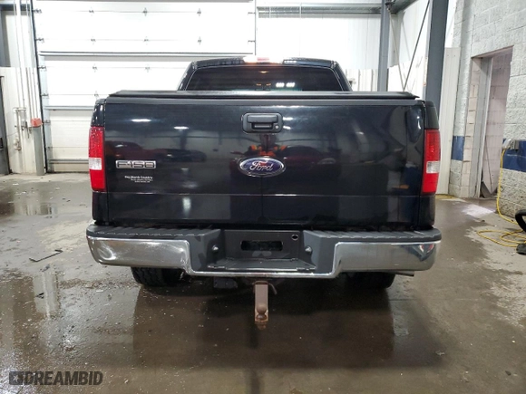 2008 Ford F-150 XLT with VIN 1FTPW14V38FB39086, listed as a Copart auction lot 49265375 with 153,521 mi miles and Salvage Title. Bid and sale history available at carsss.com. Image 6.