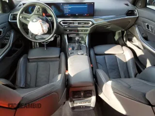 2023 BMW M3 with VIN WBS53AY03PFN77824, listed as a Copart auction lot 86100404 with 30,311 mi miles and Salvage Title. Bid and sale history available at carsss.com. Image 8.