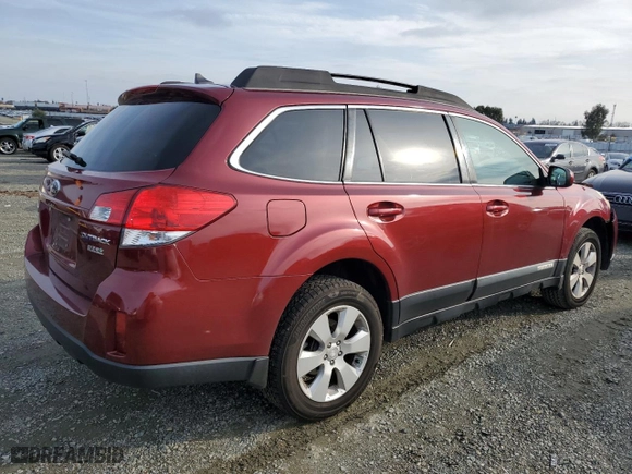 2011 Subaru Outback 2.5i Prem AWP/HK Aud with VIN 4S4BRBFCXB3375127, listed as a Copart auction lot 85209394 with 116,184 mi miles and Salvage Title. Bid and sale history available at carsss.com. Image 3.