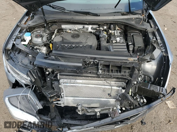 2022 Volkswagen Tiguan S with VIN 3VV0B7AX7NM173857, listed as a Copart auction lot 58382565 with 14,586 mi miles and Salvage title. Bid and sale history available at DreamBid. Image 12.