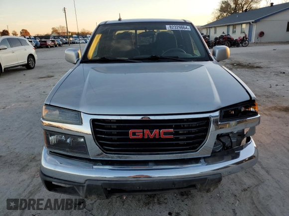 2011 GMC Canyon SLE1 with VIN 1GTD5MF99B8133327, listed as a Copart auction lot 82329864 with 213,115 mi miles and Salvage Title. Bid and sale history available at carsss.com. Image 5.