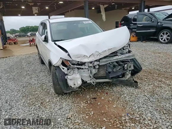 2017 Mitsubishi Outlander SE with VIN JA4AD3A32HZ066716, listed as a Copart auction lot 58435645 with 133,889 mi miles and Salvage title. Bid and sale history available at DreamBid. Image 15.