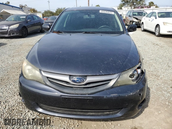 2011 Subaru Impreza Premium with VIN JF1GE6B6XBH500729, listed as a Copart auction lot 45536075 with 132,203 mi miles and Salvage title. Bid and sale history available at DreamBid. Image 5.