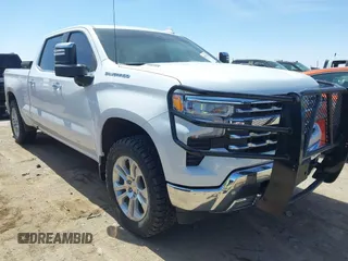 2024 Chevrolet Silverado 1500 LTZ with VIN 3GCUDGE83RG384944, listed as a IAAI auction lot 41837124 with 24,772 mi miles and . Bid and sale history available at DreamBid. Image 1.
