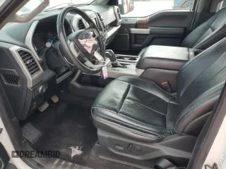 2019 Ford F-150 XL with VIN 1FTFW1E15KFC61298, listed as a Copart auction lot 50337045 with 238,240 mi miles and Salvage title. Bid and sale history available at DreamBid. Image 7.