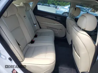2014 Hyundai Equus Signature with VIN KMHGH4JH1EU083114, listed as a Copart auction lot 57020065 with 103,700 mi miles and Salvage title. Bid and sale history available at DreamBid. Image 10.