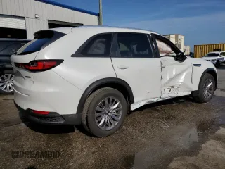 2025 Mazda CX-90 Select z VIN JM3KKAHD3S1194012, wystawiony jako Copart lot #50922745 z przebiegiem 8610 mil mil oraz Tytuł czysty. Historia ofert i sprzedaży dostępna na DreamBid. Obrazek 3.