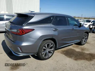 2019 Lexus RX 350L Premium with VIN JTJDZKCA8K2018841, listed as a Copart auction lot 54181935 with 107,276 mi miles and Salvage title. Bid and sale history available at DreamBid. Image 3.