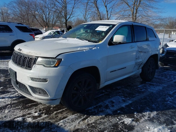 2018 Jeep Grand Cherokee High Altitude with VIN 1C4RJFCGXJC286777, listed as a IAAI auction lot 41269780 with 136,887 mi miles. Bid and sale history available at carsss.com. Image 2.