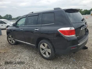 2012 Toyota Highlander Limited with VIN 5TDDK3EH5CS105761, listed as a Copart auction lot 60208055 with 167,190 mi miles and Clean title. Bid and sale history available at DreamBid. Image 2.