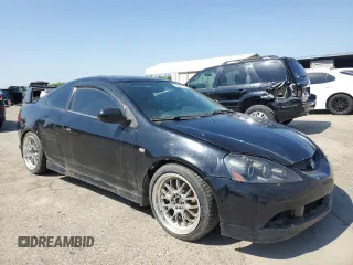 2006 Acura RSX Type-S Leather with VIN JH4DC53066S021223, listed as a Copart auction lot 55847755 with 188,776 mi miles and Clean Title. Bid and sale history available at carsss.com. Image 4.