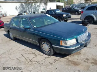 1998 Cadillac DeVille with VIN 1G6KD54Y5WU715824, listed as a IAAI auction lot 42002150 with 1 mi miles. Bid and sale history available at carsss.com. Image 1.