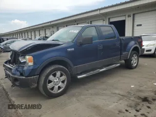 2006 Ford F-150 XLT z VIN 1FTPW04596KC02609, wystawiony jako Copart lot #62753715 z przebiegiem 199 810 mil mil oraz Szkoda całkowita • Salvage title. Historia ofert i sprzedaży dostępna na DreamBid. Obrazek 1.