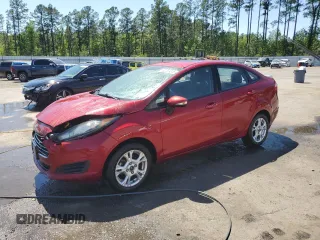 2016 Ford Fiesta SE with VIN 3FADP4BJ5GM148362, listed as a Copart auction lot 52253315 with 103,866 mi miles and Salvage Title. Bid and sale history available at DreamBid. Image 1.
