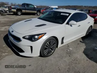 2019 Kia Stinger with VIN KNAE15LA0K6048650, listed as a Copart auction lot 45448834 with 54,825 mi miles and Clean Title. Bid and sale history available at carsss.com. Image 1.
