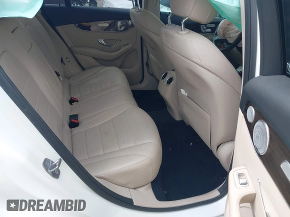 2018 Mercedes-Benz GLC with VIN WDC0G4KB0JV079007, listed as a IAAI auction lot 41910987 with 78,192 mi miles. Bid and sale history available at carsss.com. Image 8.