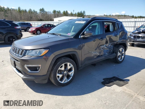 2021 Jeep Compass Limited с VIN 3C4NJDCB3MT503926, выставлен на аукционе Copart как лот 53056915 с пробегом 64 720 миль миль и Списание • Salvage title. История ставок и продаж доступна на DreamBid. Изображение 1.
