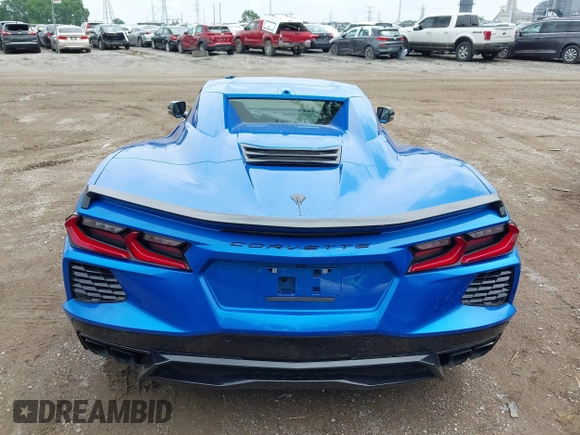 2025 Chevrolet Corvette 1LT z VIN 1G1YA3D48S5108024, wystawiony jako IAAI lot #42469678 z przebiegiem 2 859 mil mil oraz . Historia ofert i sprzedaży dostępna na DreamBid. Obrazek 16.