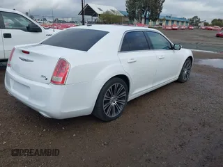 2013 Chrysler 300 with VIN 2C3CCABG2DH547247, listed as a IAAI auction lot 41755558 with 207,598 mi miles. Bid and sale history available at carsss.com. Image 4.