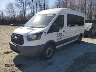 2015 Ford Transit Passenger XL with VIN 1FBAX2CM9FKA08299, listed as a Copart auction lot 48415005 with 162,944 mi miles and Clean Title. Bid and sale history available at carsss.com. Image 1.