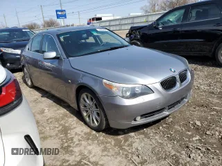 2007 BMW 5 Series 530xi with VIN WBANF73537CU25979, listed as a Copart auction lot 49534285 with 232,091 mi miles and Clean Title. Bid and sale history available at carsss.com. Image 4.
