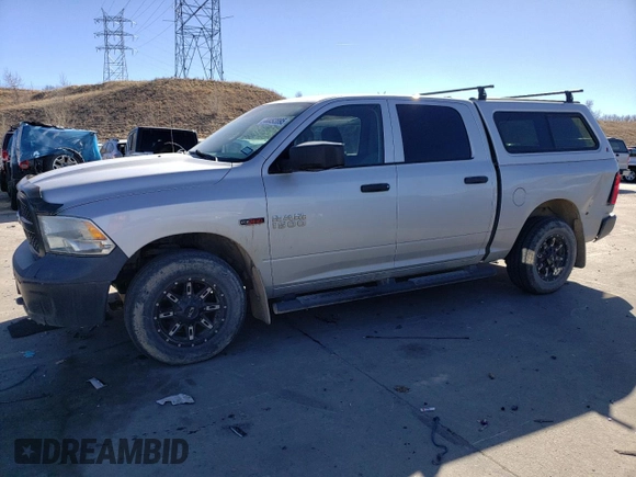 2015 Ram 1500 Tradesman with VIN 1C6RR7KM5FS536601, listed as a Copart auction lot 44493995 with 163,728 mi miles and Clean title. Bid and sale history available at DreamBid. Image 1.