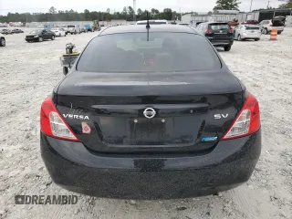 2012 Nissan Versa SV with VIN 3N1CN7AP0CL856430, listed as a Copart auction lot 70993634 with 97,853 mi miles and Salvage Title. Bid and sale history available at carsss.com. Image 6.