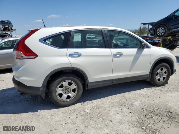 2013 Honda CR-V LX with VIN 5J6RM4H30DL045620, listed as a Copart auction lot 53567075 with 151,927 mi miles and Clean Title. Bid and sale history available at carsss.com. Image 3.