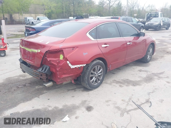 2015 Nissan Altima SV with VIN 1N4AL3AP6FC581297, listed as a IAAI auction lot 42120797 with 104,243 mi miles and . Bid and sale history available at DreamBid. Image 4.