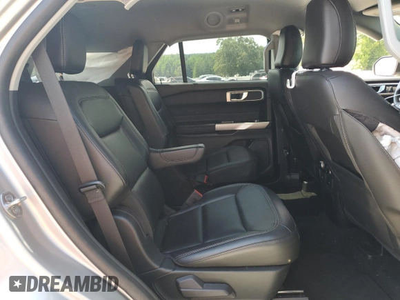 2023 Ford Explorer XLT with VIN 1FMSK7DH6PGA48191, listed as a Copart auction lot 62588395 with 24,383 mi miles and Salvage title. Bid and sale history available at DreamBid. Image 10.