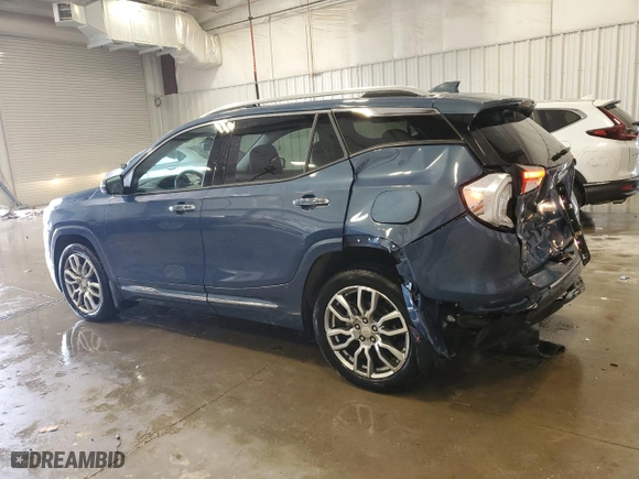 2024 GMC Terrain Denali with VIN 3GKALXEG2RL118985, listed as a Copart auction lot 50734035 with 23,809 mi miles and Salvage Title. Bid and sale history available at carsss.com. Image 2.