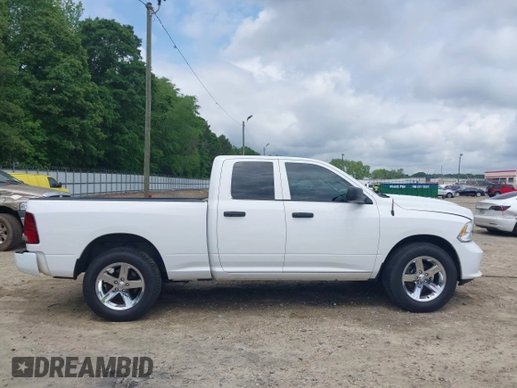 2018 Ram 1500 Tradesman with VIN 1C6RR7FT9JS184388, listed as a IAAI auction lot 42129524 with 127,750 mi miles and . Bid and sale history available at DreamBid. Image 13.