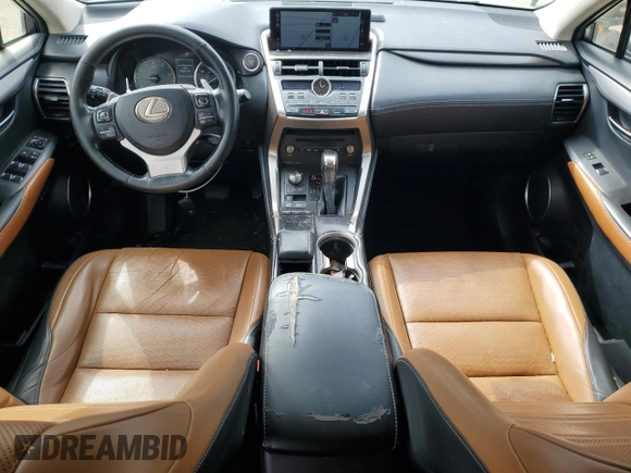 2018 Lexus NX with VIN JTJBARBZXJ2155633, listed as a Copart auction lot 50715495 with 172,058 mi miles and Salvage Title. Bid and sale history available at carsss.com. Image 8.