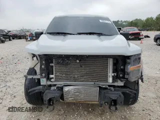 2024 Ford F-150 STX with VIN 1FTEW2LP6RKE60841, listed as a Copart auction lot 50637775 with 21,134 mi miles and Salvage Title. Bid and sale history available at carsss.com. Image 5.