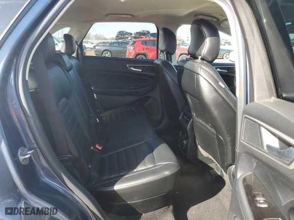 2019 Ford Edge SEL with VIN 2FMPK4J98KBC65906, listed as a Copart auction lot 50965285 with 58,656 mi miles and Salvage Title. Bid and sale history available at carsss.com. Image 10.