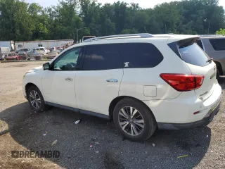 2017 Nissan Pathfinder SV with VIN 5N1DR2MN5HC671081, listed as a Copart auction lot 62905995 with 125,293 mi miles and Clean title. Bid and sale history available at DreamBid. Image 2.