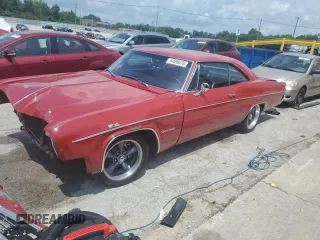 1966 Chevrolet Impala z VIN 168376S225648, wystawiony jako Copart lot #64596575 z przebiegiem 7 114 mil mil oraz Szkoda całkowita • Salvage title. Historia ofert i sprzedaży dostępna na DreamBid. Obrazek 1.
