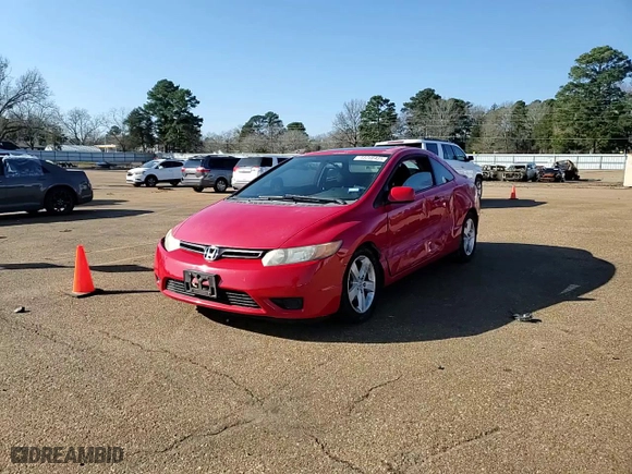 2008 Honda Civic Cpe EX with VIN 2HGFG12848H530978, listed as a Copart auction lot 43286435 with 142,852 mi miles and Salvage Title. Bid and sale history available at carsss.com. Image 11.