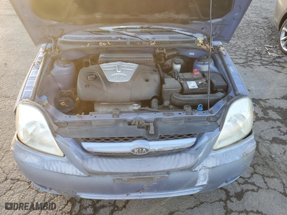 2004 Kia Rio with VIN KNADC125946336107, listed as a Copart auction lot 79957854 with 201,254 mi miles and Clean Title. Bid and sale history available at carsss.com. Image 11.
