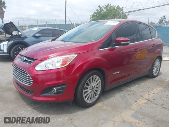 2013 Ford C-Max SEL with VIN 1FADP5BU8DL505854, listed as a IAAI auction lot 42121091 with Not Provided miles. Bid and sale history available at carsss.com. Image 16.