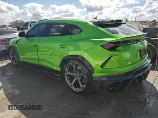 2021 Lamborghini Urus z VIN ZPBUA1ZL6MLA14421, wystawiony jako Copart lot #74109914 z przebiegiem Nie podano mil oraz Nie do naprawy. Historia ofert i sprzedaży dostępna na DreamBid. Obrazek 2.