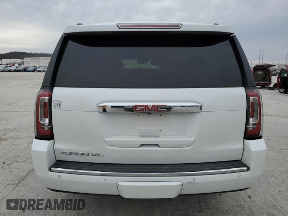 2017 GMC Yukon XL Denali with VIN 1GKS2HKJ7HR171444, listed as a Copart auction lot 48777095 with 174,006 mi miles and Salvage Title. Bid and sale history available at carsss.com. Image 6.