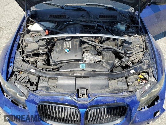 2011 BMW 3 Series 335is with VIN WBAKG1C54BE362868, listed as a Copart auction lot 62237455 with Not provided miles and Non repairable. Bid and sale history available at DreamBid. Image 11.